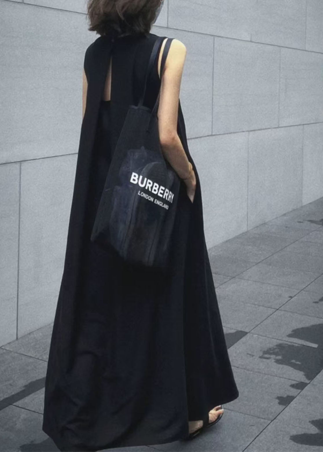 Modern Black O-Neck Cut Out Cotton Maxi Dresses Summer