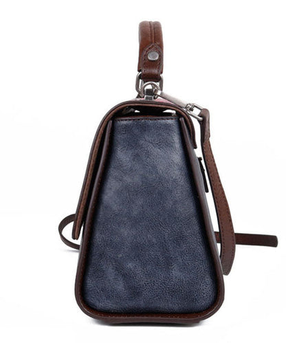 Moderne Tote-Handtasche aus Kalbsleder mit rotem Aufdruck