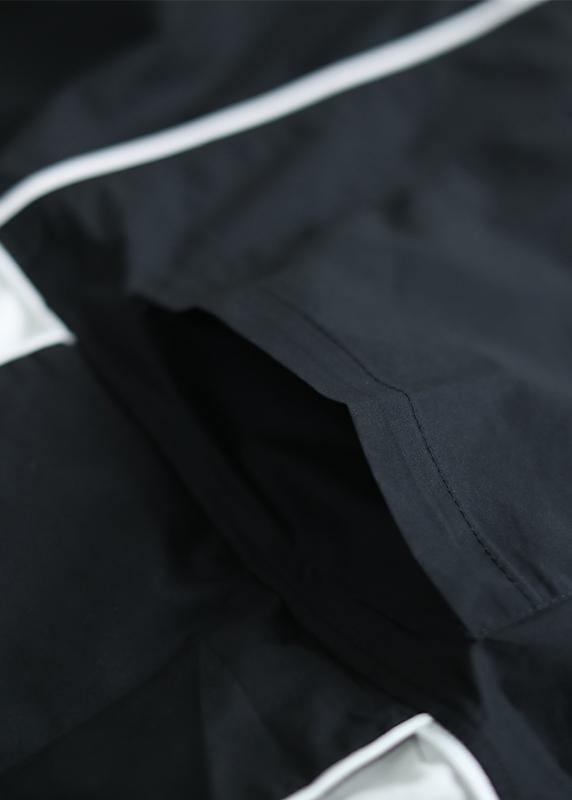 Modern cotton dresses Sweets Cotton Round Neck Spliced Short Sleeve Dress - SooLinen