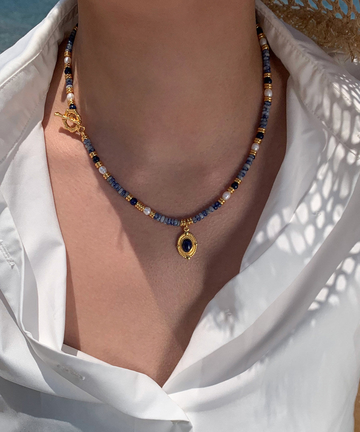 Natural Jade High Quality Ethnic Style Necklace