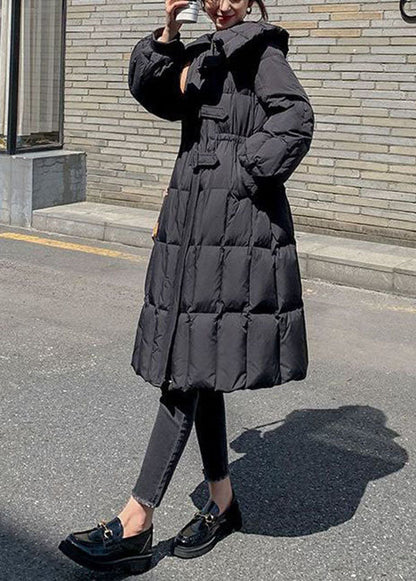 Natürliche Hellblau Peter Pan Kragen Dicke Ente Unten Canada Goose Cinch Mäntel Winter