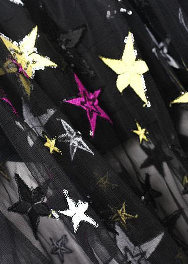 Natural white alphabet prints cotton clothes patchwork Plus Size summer Dress - SooLinen