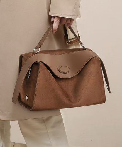 New Brown Solid Durable Calf Leather Doctor Bag