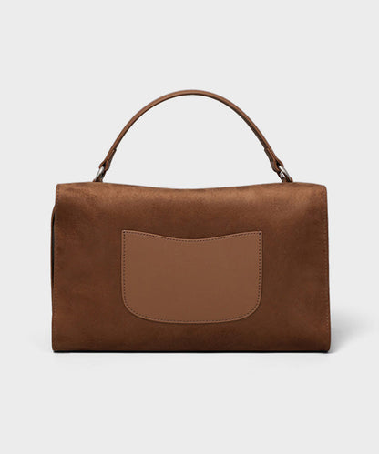 New Brown Solid Durable Calf Leather Doctor Bag