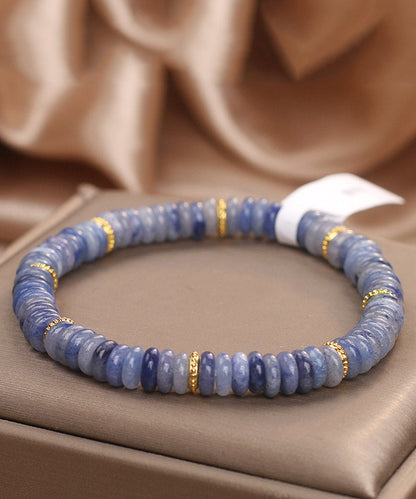 New Chinese Green Jade Abacus Bead Bracelet