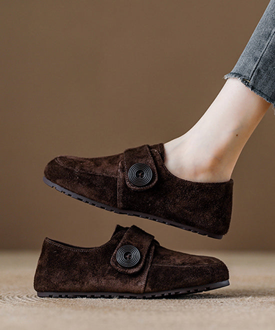 Neue bequeme Plateau-Loafer mit Spleißung aus rotem Wildleder