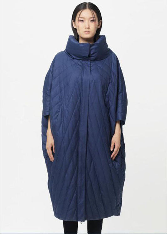 Neu Grün Stehkragen Lose Taschen Dicke Winter Ente Unten Mäntel