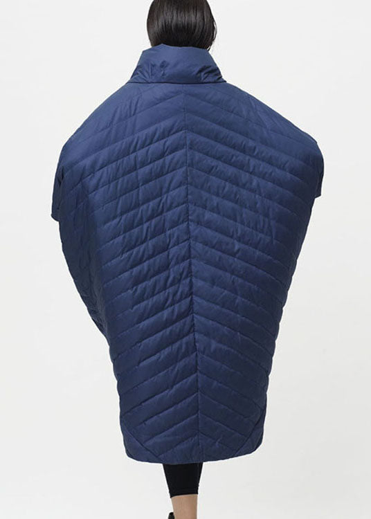 Neu Grün Stehkragen Lose Taschen Dicke Winter Ente Unten Mäntel