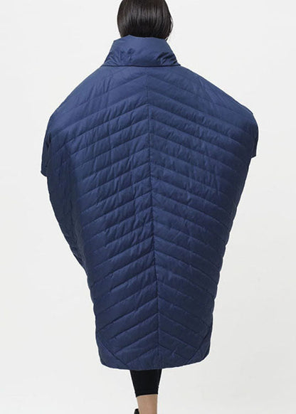 Neu Grün Stehkragen Lose Taschen Dicke Winter Ente Unten Mäntel