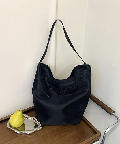 New Pink Embroidered Large Capacity Shoulder Bags