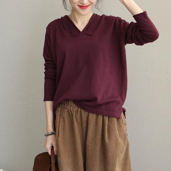 Neu Frauen Casual Hoodie Baumwolle Strickwaren Frauen Lose