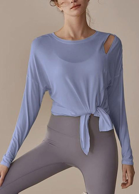 New Yellow Asymmetrical Side Open Solid Yoga Tank Tops