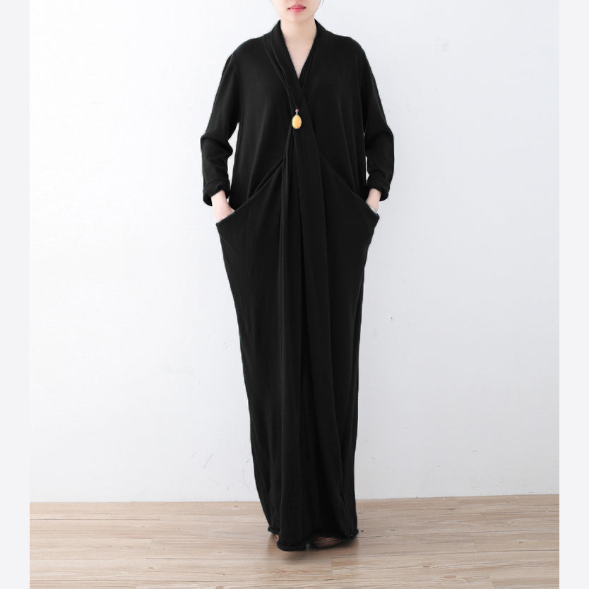 Neue burgunderfarbene Pulloverkleider in Übergröße, Vintage, asymmetrisches Winterkleid