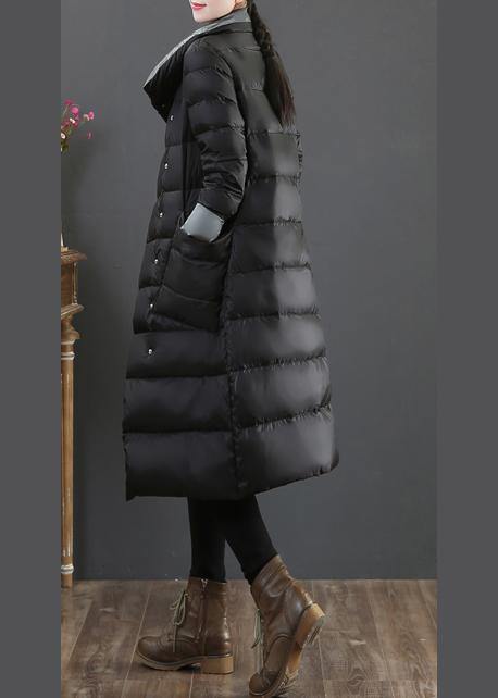 New clothing winter jacket coats silver gray stand collar pockets down jacket woman - SooLinen