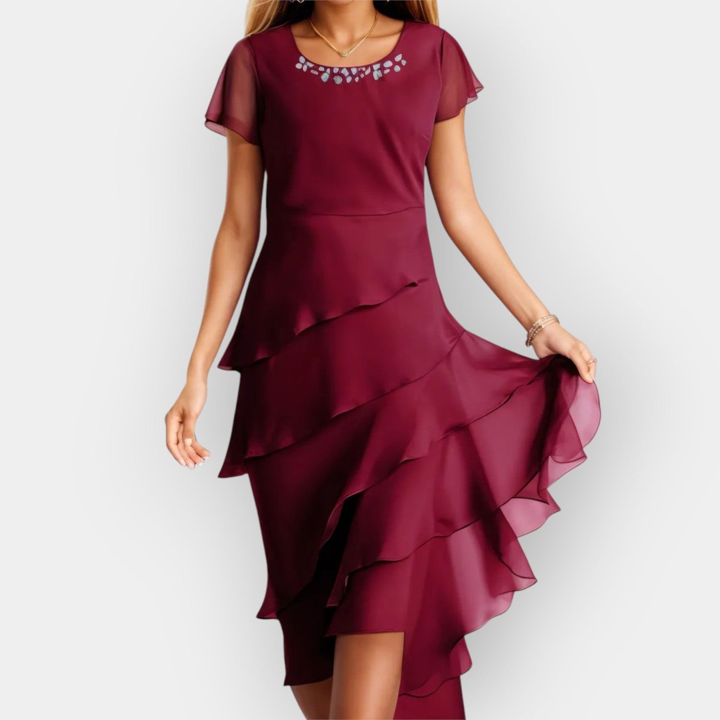 Airy Chiffon Dress