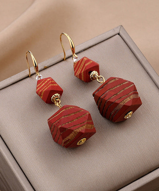 Original Design Blue Copper Alloy Tassel Drop Earrings