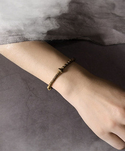 Original Design Copper Elastic Rope Unisex Bracelet