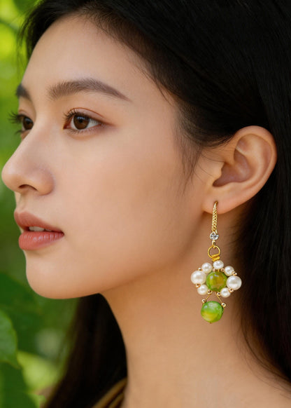 Original Design Fine Pearl For Womens Drop Earrings