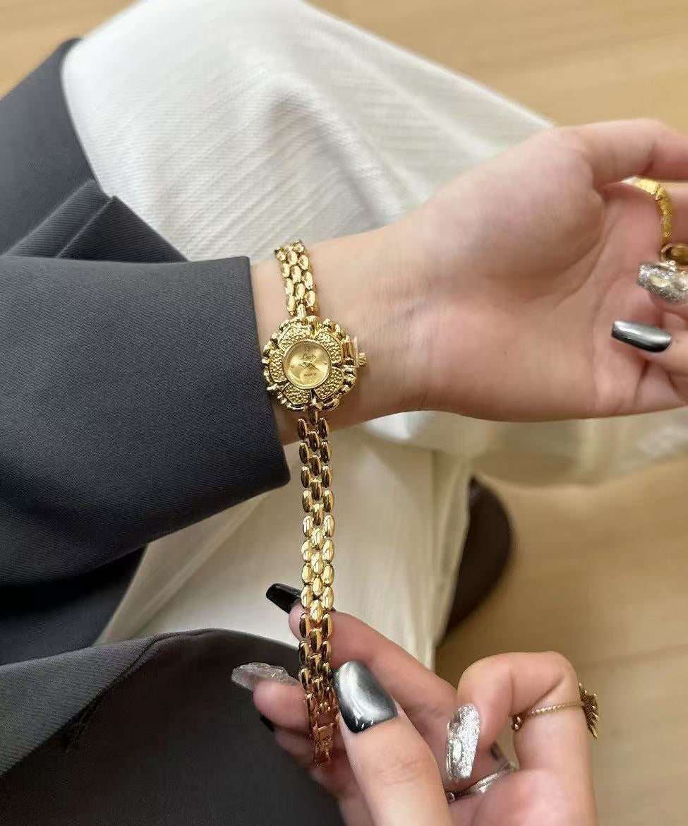 Original Design Gold Metal Chain Watches