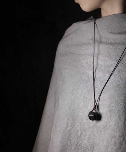 Original Design Versatile Wooden Geometric Pendant Necklace