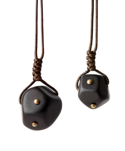 Original Design Versatile Wooden Geometric Pendant Necklace