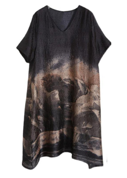 Pleated Silk Suit Women Medium Length Shirt + Wide Leg Pants Summer - SooLinen