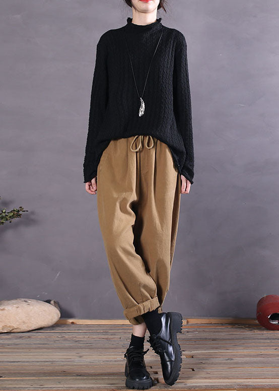 Plus Size Blau Casual Stricktop Frühling