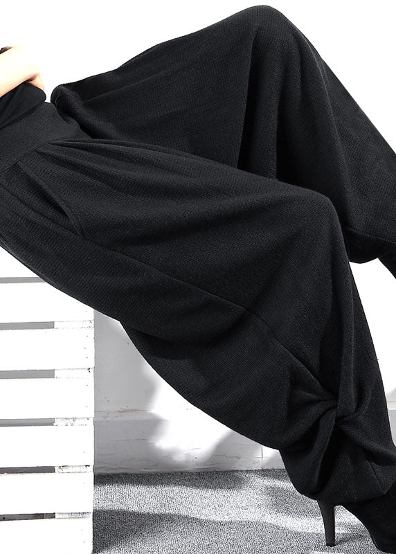 Plus Size Graue Winterhose mit Taschen und normaler Laterne