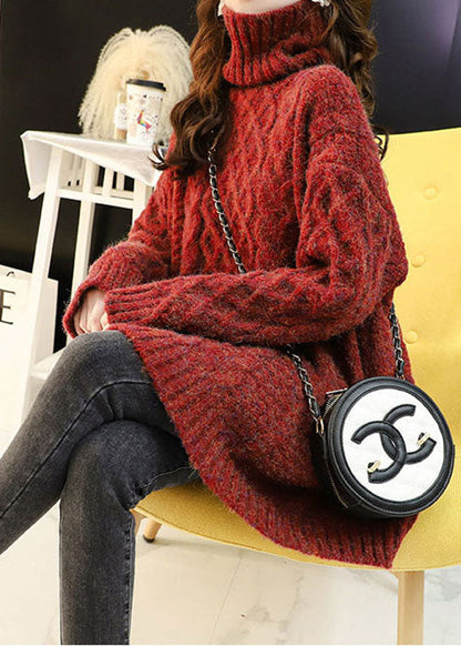 Plus Size Mulberry kuscheliger Strickpullover Winter