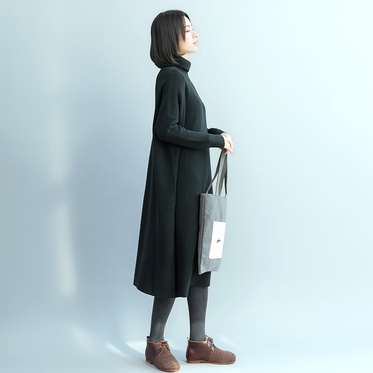 Pullover Sweater Outfits Street Style High Neck schwarz Fuzzy Strickmode