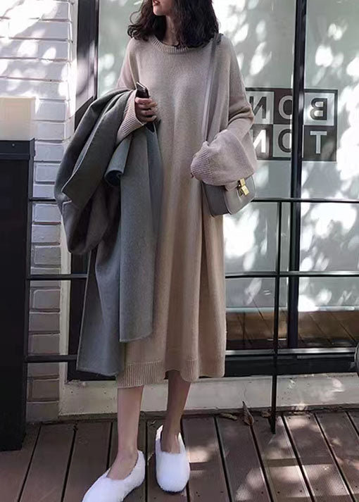 Pullover rosa Pullover kleider Zitate o neck herbst gestrickte kleid