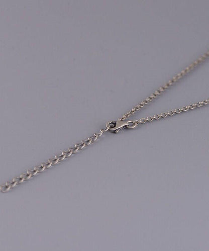 Retro-Halskette mit Anhänger aus rotem Sterlingsilber mit Jade-Achat und Pfingstrose