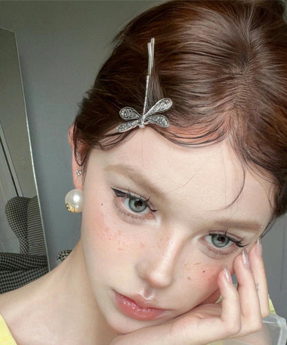 Retro Silk Metal Alloy Dragonfly Hairpin