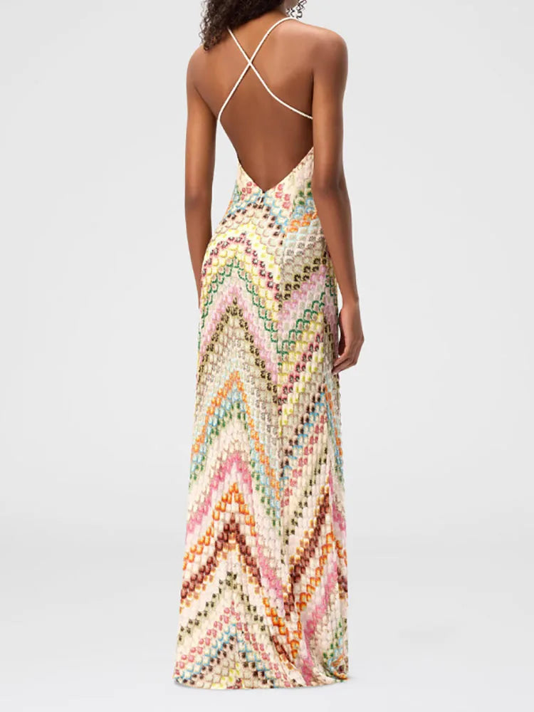 Halter Midi Dress