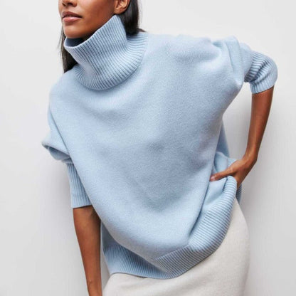 Luxuriöser Rollkragenpullover