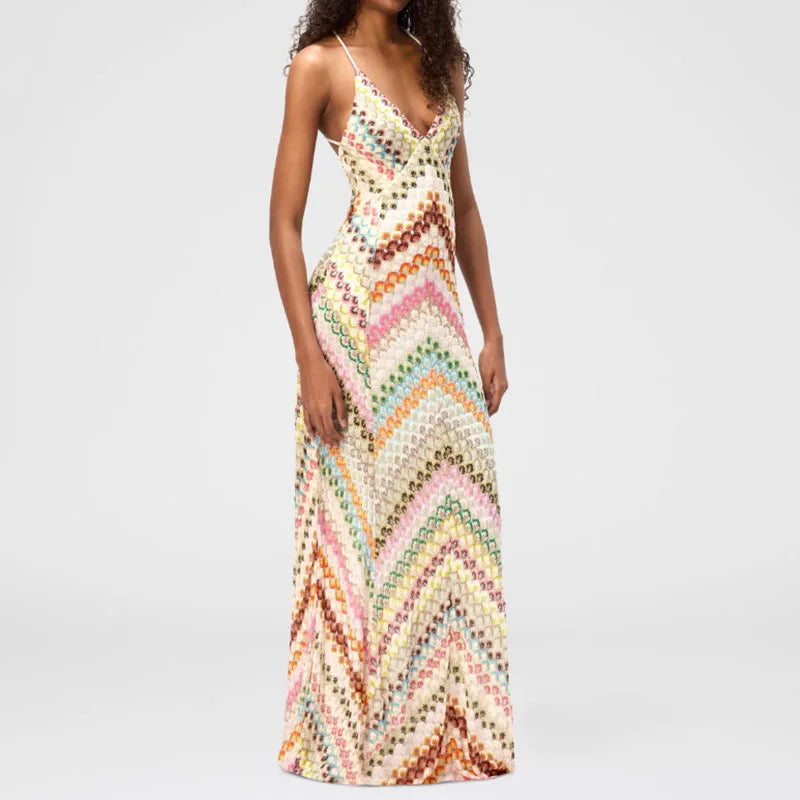 Halter Midi Dress