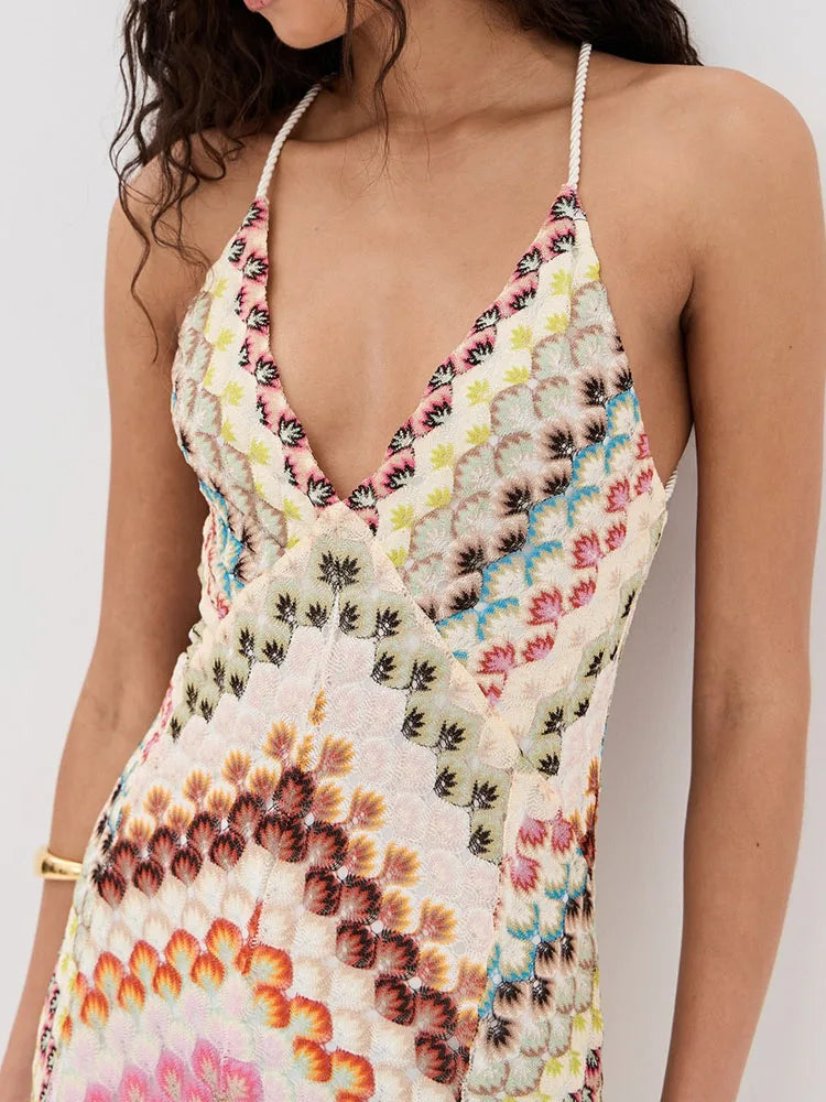 Halter Midi Dress