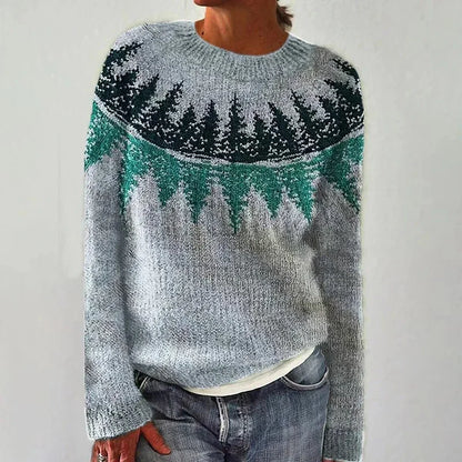 Klassischer Strickpullover
