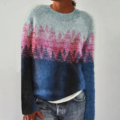Klassischer Strickpullover