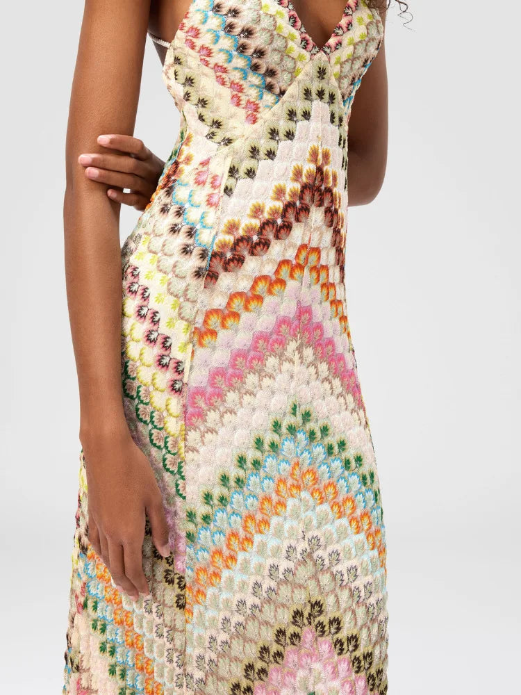 Halter Midi Dress