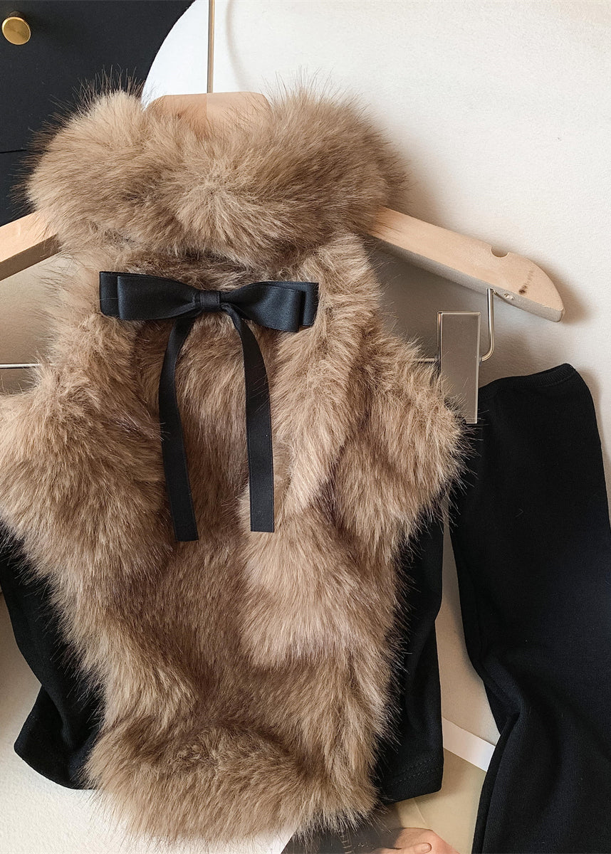 Sexy Style Blue Fur Patchwork Chic Long Sleeved Top