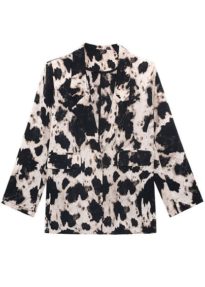 Einfache, lockere, gekerbte Taschen mit Knopfleiste, langärmelige Herbstmäntel