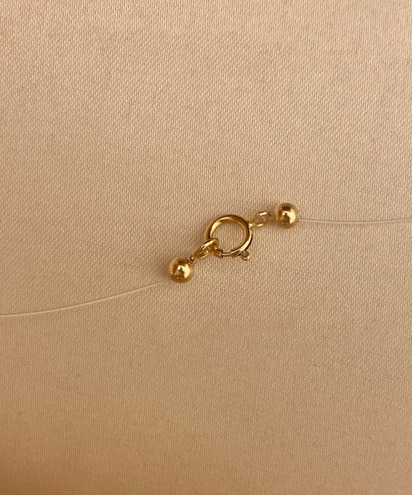 Simple Silk Zircon Mermaid's Tear Alloy Pendant Necklace
