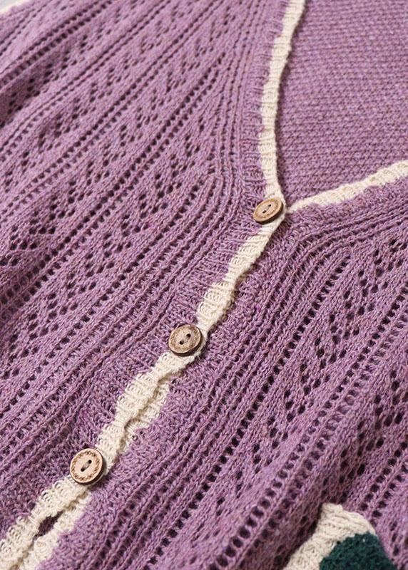 Simple Yellow Pockets Button Embroideried Fall Knit Vest - SooLinen