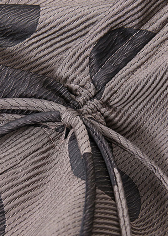 Einfacher Kordelzugdruck Warme Fleeceröcke Winter