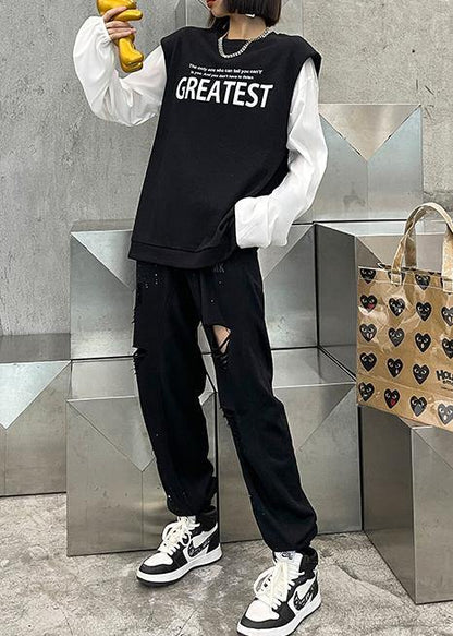 Spring Long Sleeve Base Coat + Two Piece Vest - SooLinen