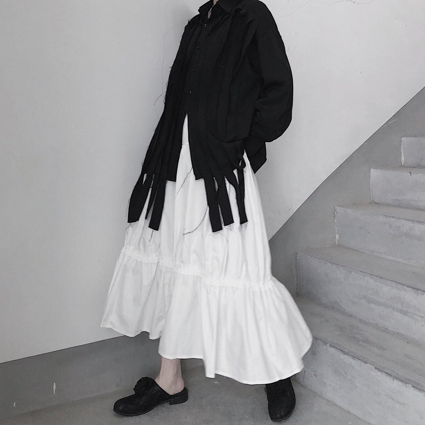 Spring Sweet Little White Skirt All Match A Waist Waist - SooLinen