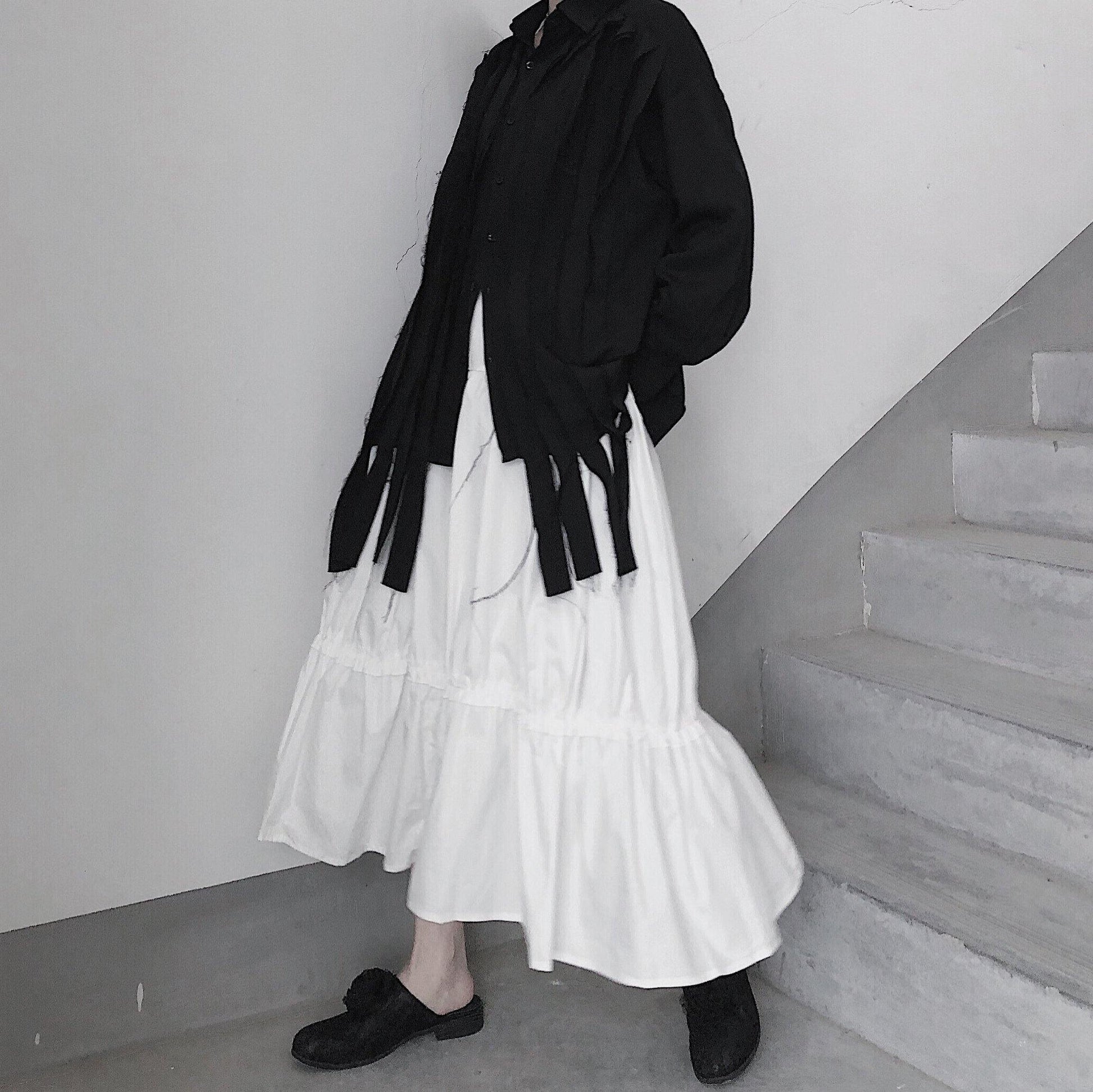 Spring Sweet Little White Skirt All Match A Waist Waist - SooLinen