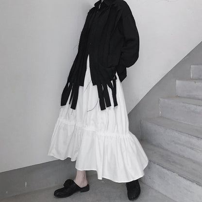 Spring Sweet Little White Skirt All Match A Waist Waist - SooLinen