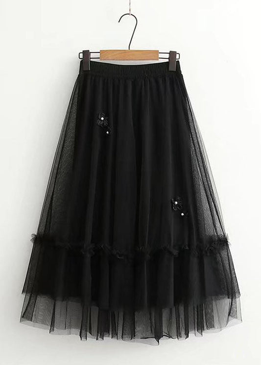 Stil Schokolade Patchwork Nagelperlen A-Linie Herbströcke